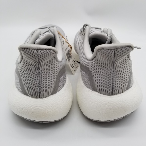 adidas‎ Men Pureboost Jet Running Shoes Sz 11.5 Gray Low Top Sneakers Lace Up main image 4